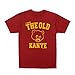 InMyWhiteTee Kanye West I Miss The Old Kanye College Dropout T-Shirt + Hip-Hop Stickers,Red,X-Large