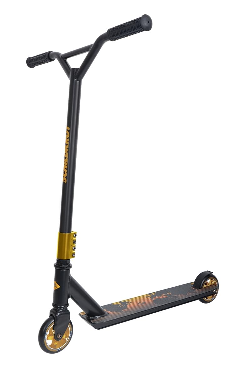Schildkrot Unisex's Untwist Stunt Scooter, Black/Red, 82cm 510461