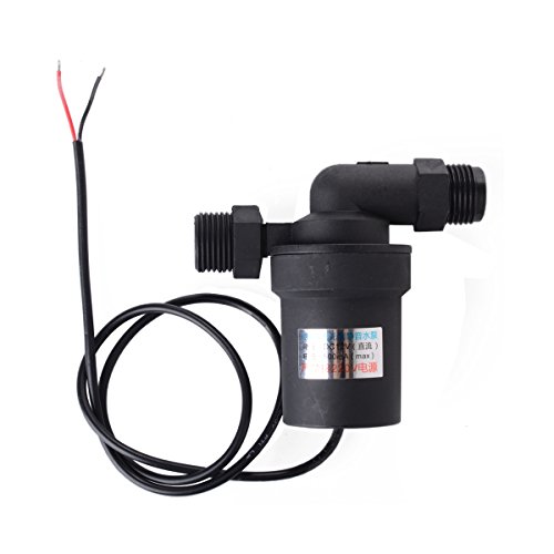Pompe Circulation DC Sans Balais Pompe à Eau Solaire 12V DC Brushless - Silencieuse, Pour Circulation Eau Chaude (Max 9.8 Pieds) | Bayite Pompe Piscine - Foto 2