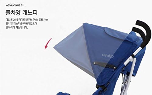 avalon double stroller