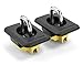 Bull Ring 9001 CL - For Tundra 2000-2013 Reg & Access Cab with different doors and pop out rail cap covers - Retractable 1-Pair