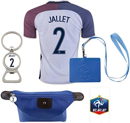 #2 Jallet (6 in 1 Combo) France Home Match Soccer Adult EURO 2016 Jersey