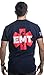 Ann Arbor T-shirt Co. EMT AEMT Star Life | Medical Paramedic Ambulance Emergency for Men Women T-Shirt-(Adult,S) Navy Blue