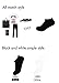 6 Pack White No Show Ankle Socks for Men and Women Cotton Athletic Sock Light Breathable Anti-bacterial Anti-odor Low Cut Socks(8-9.5, White)