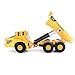 KDW 1/87 Scale Diecast Mini Dump Trucks Construction Vehicle Model Toys