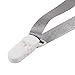 Oldhill 20-Pack Plastic Pacifier Clips for DIY Pacifier, Binky, Dummy, Bib, Toy Holder, Suspender Clips (White)