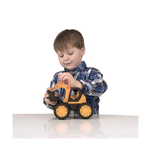JCB-Kids-Toys-Construction-Excavator-Toy-Truck-Toy-iconic-Construction-Vehicles-Kids-Play-Figures-Vehicles-2-Year-Old-Boys-Girls-Plus HTI JCB - Kids Toys - Construction Excavator Toy - Truck Toy - iconic Construction Vehicles - Kids' Play Figures…