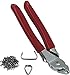 Drake Off Road 45 Degrees Bend Hog Ring Pliers Set& 100 Galvinized Hog Rings- for Upholstery Installation Kit car auto Seat Cover Heater Cooler