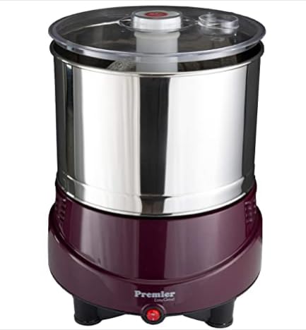 Premier EasyGrind 2.0L Wet Grinder - 110V for Perfect Idli & Dosa Batter | Fast & Efficient