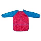 TINKSKY Long-Sleeved Children Kids Waterproof Art Craft Smock Toddler Apron for DIY Painting Drawing