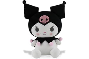 RICHYRICHY Kuromi Plush Toys, Kitty Cat Pillow Plush, Soft Doll Toys, Stuffed Animals Toy Birthday Gifts for Girls Kids
