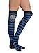 Doctor Who Tardis Stripes Over-the-knee Socks