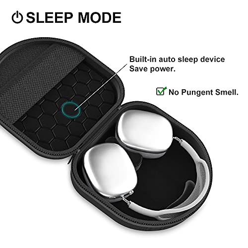Premium AirPods Max Case with Sleep Mode, Upgraded Smart Case for