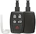 KeylessOption Keyless Entry Remote Smart Key Fob Case Shell Button Pad Cover Housing for Volvo KR55WK49250