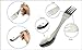 Individual Camping Spork – Spoon Fork Knife Dinnerware Camp Cooking Utensil – Set of Single Spork With Carry Pouch