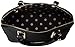 Anne Klein Shimmer Down Dome Satchel Bag, Black, One Size
