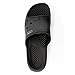 Kaiback Men's Poolside Slide Shower Sport Sandal (10/11, Black)