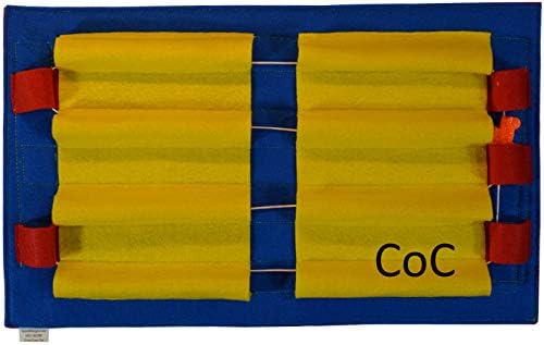 HandiThings COC Cross Over Car, One Size, Red, Blue, Yellow