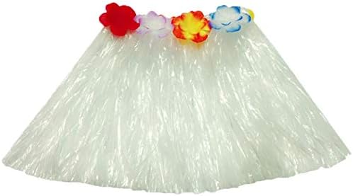 Preferhouse Grass Skirts Halloween Party Hawaiian Hula Dance Skirt Women Girls