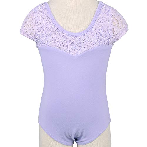 HeroStore Cotton Whole Classical Girls Ballet Gymnastics Unitard/Leotards with Ruffle Skirt Suit for 3~12 Years Ballet Costume