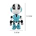 Orland Kids Voice Recording and Voice Changer Intelligent Robot,360 Rotating with Lights & Music,Best Early Educational Development Gift, Christmas Year and Birthday Gift (Blue)