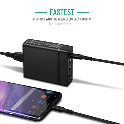 image for Nekteck USB-IF Certified USB C Cable, USB Type C to C Cord, Charging C