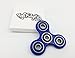 WeFidget's Anxiety Fighter Bluecap Fidget Spinners, 1-3 Minute Spin Time, Hybrid Ceramic Bearings (Blue)