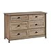 Sauder County Line Dresser, Salt Oak finish