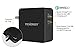 Tenergy 30W 2-Port Adaptive Fast USB Wall Charger Qualcomm Quick Charge 2.0 & Smart Detect - Galaxy S6 / Edge / Plus, Note 5 / 4, LG G4, HTC One M8 / M9, Nexus 6, iPad, iPhone & More (BLACK)
