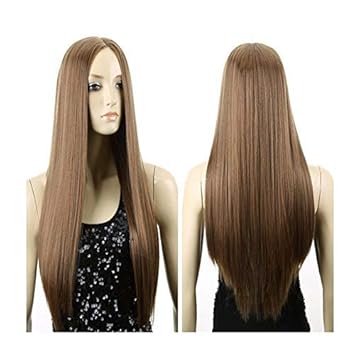 Buy Imcolorful 80cm Women Wig Long Hair Heat Resistant Spiral