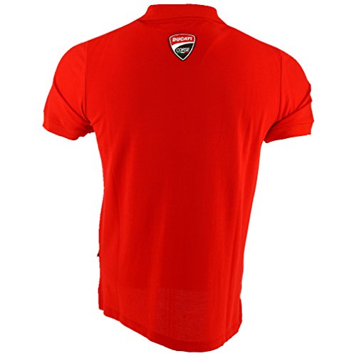 Ducati Corse Moto GP Racing Logo Contrast Polo Shirt Official 2018