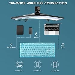 YUNZII X75 PRO 82 Key Wireless Hot Swappable