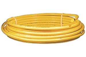 CUPRO B & K Industries Dy08100 Plastic Coated Copper Tube, Yellow, 1/2" X 100'