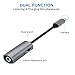 andobil Dongle Headphone Jack Adapter, 3.5mm AUX Headphone Jack Charger Cable Adapter Splitter Compatible with iPhone 7/7 Plus/8/8 Plus/X/Xs/iPad/iPod Touch(Support iOS 12 Previous)