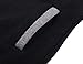 DJT Womens Oblique Zipper Slim Fit Hoodie Jacket Large Black