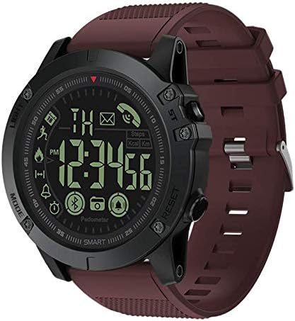 Mens Digital Sports Watch Waterproof Outdoor Military Grade Super Tough Pedometer Calorie Counter Multifunction Bluetooth Smart Watch