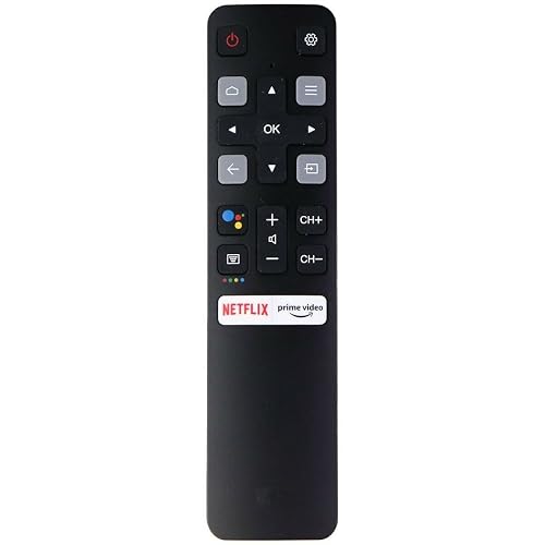 New RC802V Replacement Remote Compatible with TCL Android TV with Prime ...