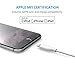 Anker Powerline 6ft Lightning Cable, MFi Certified USB Charge/Sync Cord for iPhone 11 / XS/XS Max/XR/X / 8/8 Plus / 7/7 Plus / 6/6 Plus / 5s / iPad, and More (White)