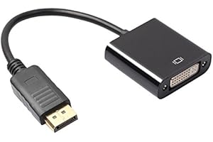 axGear Displayport to DVI Cable Adapter Display Port DP for PC Windows
