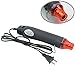 Mini Hot Air Gun, CAIDU Portable Mini Heat Gun for DIY Embossing Shrink Wrapping Drying Paint, 300W Multi Function Electrical Heat Tool (Black)