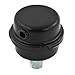uxcell® Black Metallic 1/2PT Air Compressor Filter Muffler Replacement