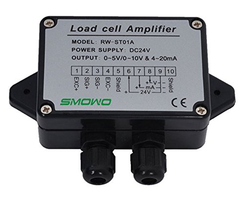 CGOLDENWALL RW-ST01A Load Cell Sensor Amplifier Transmitter Strain Gauge Amplifier Transducer Sensitivity 2.0mV/VÂ±10% (Output Signal:0-10V)