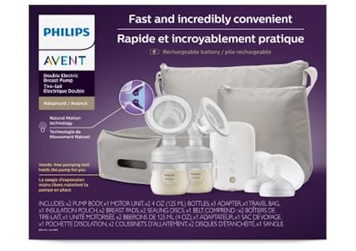 Philips AVENT Double Electric Breast Pump Advanced, with Natural