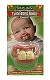 Two Front Teeth (Red Lips) Baby Pacifier (Discontinued by Manufacturer)
