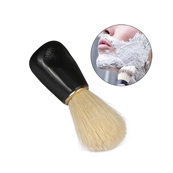 Gotd-Plastic-Handle-Shaving-Shave-Brush-Black-Badger-Hair-Barber-Salon-Tool