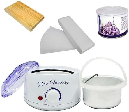 Huini Pro Waxing Kit Hair Removal Kit with Lavender, 14-ounce Package