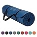 Gaiam Essentials Thick Yoga Mat Fitness & Exercise Mat with Easy-Cinch Carrier Strap,72