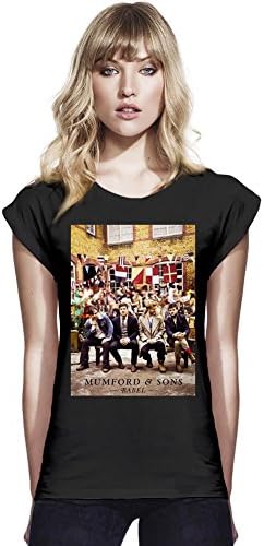 Mumford & Sons band Photo Womens Continental Rolled Sleeve T-Shirt