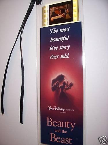 Beauty & The Beast - Disney Film Cell Bookmark