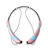 Wireless Bluetooth 4.1 Music Stereo Sports/Running Neckband Style Headset for Cellphone (Rose Gold)